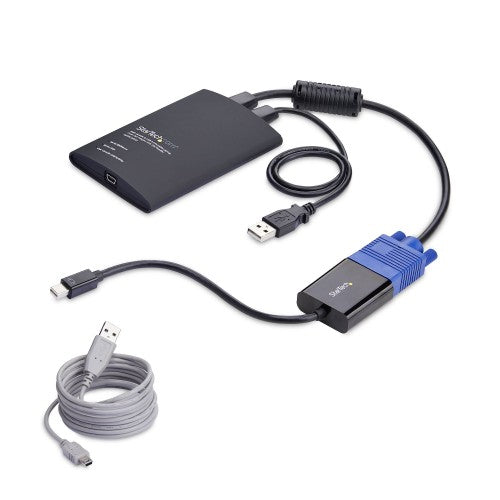 StarTech.com NOTECONS02-VGA-MDP KVM switch Black