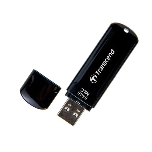 Transcend JetFlash 750, 32GB USB flash drive USB Type-A 3.2 Gen 1 (3.1 Gen 1) Black
