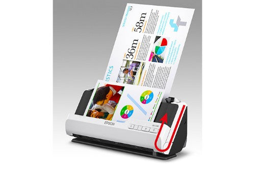 Epson DS-C330 Sheet-fed scanner Black, Gray