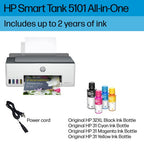 HP Smart Tank 5101 Wireless All-in-One Color Printer, Copier, Scanner