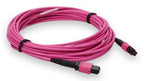 AddOn Networks ADD-MPOMPO-4M5OM4-MA InfiniBand/fibre optic cable 157.5" (4 m) MPO LOMM Magenta