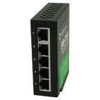 Brainboxes SW-715 network switch Unmanaged Gigabit Ethernet (10/100/1000) Black, Green