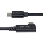 StarTech.com TBLT5MM80CM240WRA Thunderbolt cable 31.5" (0.8 m) 80 Gbit/s Black