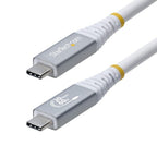 StarTech.com CC10FT20GUSB4CXW USB cable USB4 Gen 2x2 118.1" (3 m) USB C 20 Gbit/s 60 W White