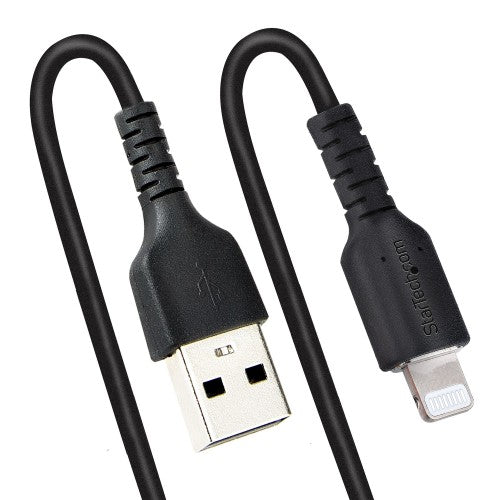 StarTech.com RUSB2ALT50CMBC lightning cable 19.7" (0.5 m) Black