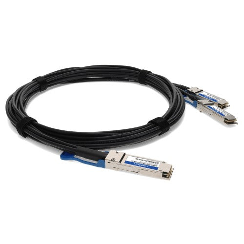 AddOn Networks QSFP28-2QSFP28-PDAC2-5M-AO InfiniBand/fibre optic cable 98.4" (2.5 m) 2x QSFP28 DAC Black