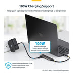 StarTech.com 309B-USBC-HUB interface hub USB 3.2 Gen 2 (3.1 Gen 2) Type-C 10000 Mbit/s Gray