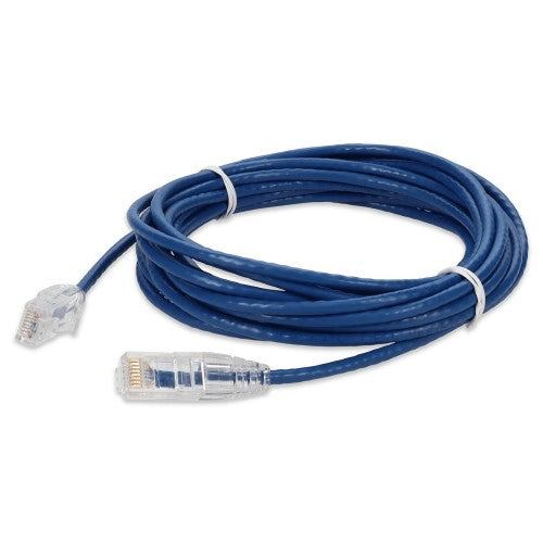 AddOn Networks ADD-40FSLCAT6A-BE networking cable Blue 479.9" (12.2 m) Cat6a U/UTP (UTP)