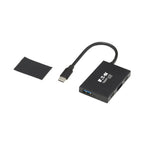 Tripp Lite U460-004-2A2C-2 interface hub USB 3.2 Gen 2 (3.1 Gen 2) Type-C 10000 Mbit/s Black
