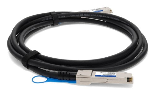 AddOn Networks ADD-Q28INQ28MX-P2M InfiniBand/fibre optic cable 78.7" (2 m) QSFP28 DAC Black, Stainless steel