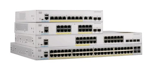 Cisco C1000FE-24P-4GL-RF network switch Managed L2 Fast Ethernet (10/100) Power over Ethernet (PoE) Gray