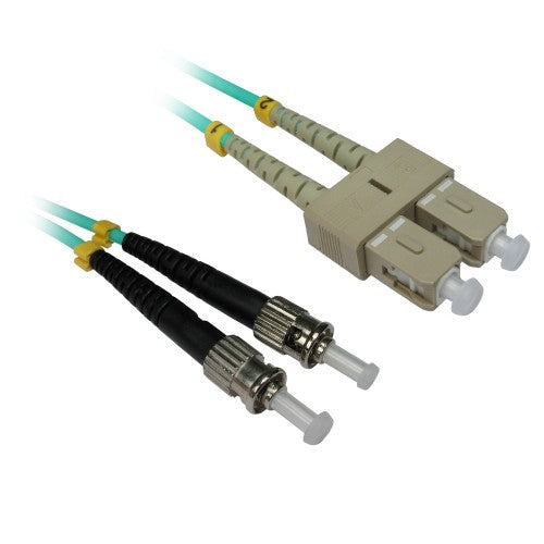 AddOn Networks ST-SC 3m InfiniBand/fibre optic cable 118.1" (3 m) Blue