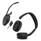 Jabra Evolve3 65 Headset Wireless Head-band Office/Call center USB Type-A Bluetooth Black