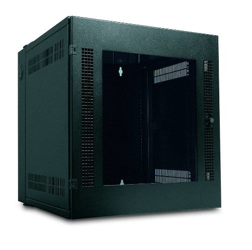 APC NetShelter WX Wall-Mount Enclosure 13U Glass Door Black Wall mounted rack