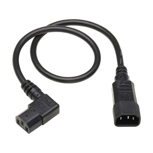 Tripp Lite P004-002-13RA power cable Black 23.6" (0.6 m) C14 coupler C13 coupler