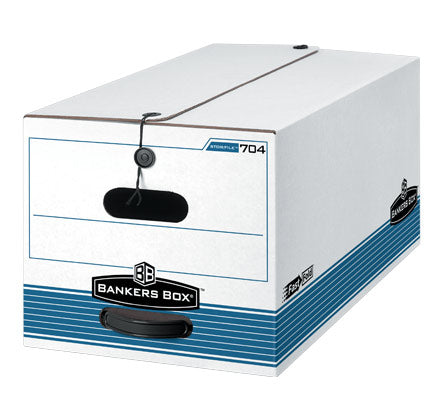 Fellowes 00704 file storage box Blue, White