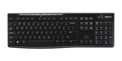 Logitech 920-003051 keyboard RF Wireless English Black