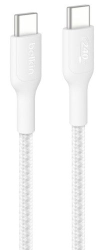 Belkin CAB025FQ2MWH USB cable USB 2.0 78.7" (2 m) USB C White