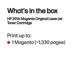 CF403A (201A) Toner magenta, 1.4K pages