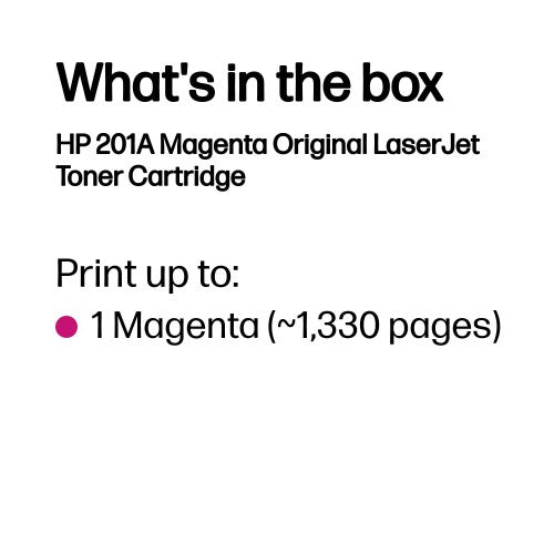 CF403A (201A) Toner magenta, 1.4K pages