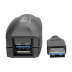 Tripp Lite U330-05M USB cable USB 3.2 Gen 1 (3.1 Gen 1) 192.1" (4.88 m) USB A 5 Gbit/s Black