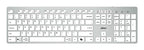 Adesso AKB-730UW keyboard Home/Office USB QWERTY UK International White