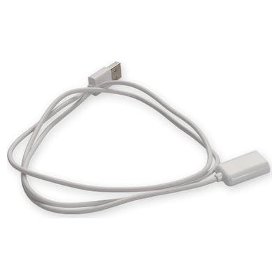 AddOn Networks USBEXTAB2MMFW USB cable USB 2.0 78.7" (2 m) USB A USB B White