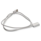 AddOn Networks USBEXTAB3MMFW USB cable USB 2.0 118.1" (3 m) USB A USB B White