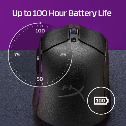 HyperX Pulsefire Haste 2 - Wireless Gaming Mouse (Black)