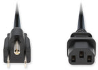 AddOn Networks ADD-N5152C13C18G8FBK power cable Black 94.5" (2.4 m) NEMA 5-15P C13 coupler
