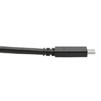 Tripp Lite U420-C03-G2-5A USB cable USB 3.2 Gen 2 (3.1 Gen 2) 35.8" (0.91 m) USB C 10 Gbit/s Black