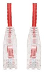 AddOn Networks ADD-1FSLCAT6AS-RD networking cable Red 5.91" (0.15 m) Cat6a U/UTP (UTP)