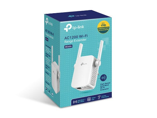TP-Link RE305 network extender Network repeater White 10, 100 Mbit/s