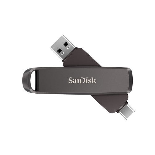 SanDisk SDDDE1-2T00-G46 USB flash drive 2 TB USB Type-A / USB Type-C 3.2 Gen 2 (3.1 Gen 2) Black