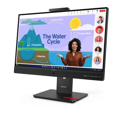 Lenovo ThinkVision T24D-4v computer monitor 23.8" 1920 x 1080 pixels Full HD LED Black