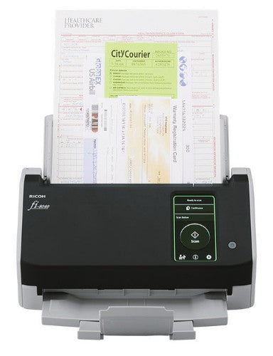 Ricoh FI-8040 ADF + Manual feed scanner 600 x 600 DPI A4 Black, Gray
