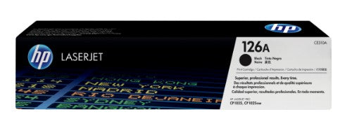CE310A (126A) Toner black, 1.2K pages