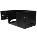 StarTech.com WALLSHELF4U rack cabinet 4U Wall mounted rack Black
