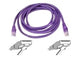 Belkin Cat. 6 Patch Cable 5ft Purple networking cable 59.1" (1.5 m)