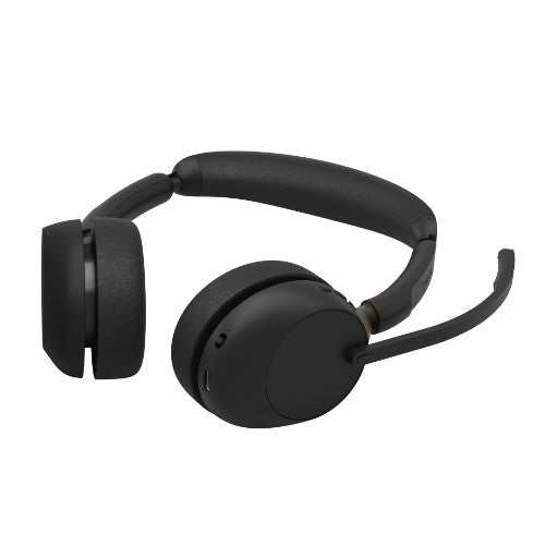 Jabra Evolve3 65 Headset Wireless Head-band Office/Call center USB Type-A Bluetooth Black