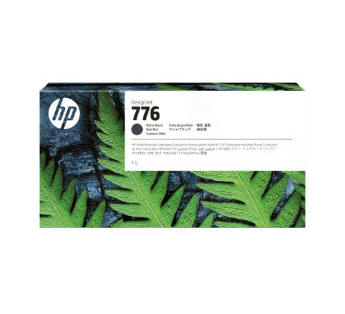 HP 776 1-liter Matte Black Ink Cartridge