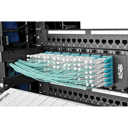 Eaton N820-01M-T InfiniBand/fibre optic cable 39.4" (1 m) LC Blue