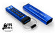iStorage datAshur PRO+C USB flash drive 32 GB USB Type-C 3.2 Gen 1 (3.1 Gen 1) Blue
