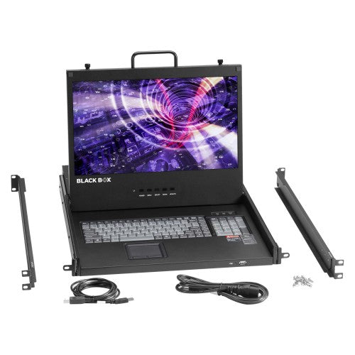 Black Box KVT617A rack console 17.3" 1920 x 1080 pixels 1U