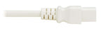 Eaton P037-005-AWH power cable White 59.1" (1.5 m) IEC C14 C21 coupler