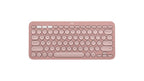 Logitech Pebble Keys 2 K380s keyboard Universal Bluetooth QWERTY English Rose