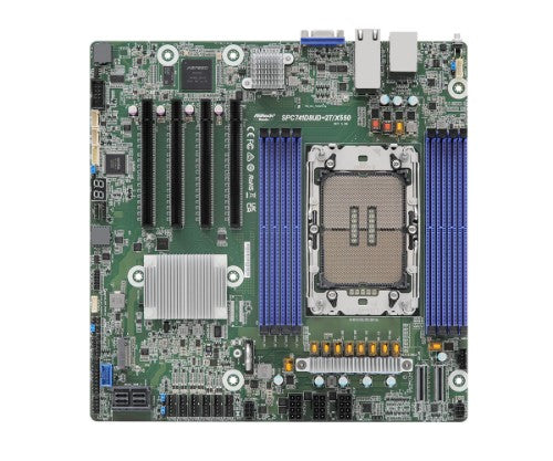 Asrock SPC741D8UD-2T/X550 motherboard Intel C741 LGA 4677 (Socket E) micro ATX