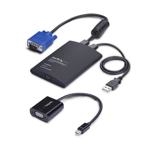 StarTech.com NOTECONS02-VGA-MDP KVM switch Black