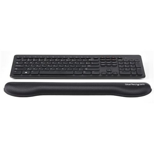 StarTech.com WRSTRST wrist rest Foam, Mesh, Plastic Black