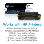 HP 414X High Yield Magenta Original LaserJet Toner Cartridge